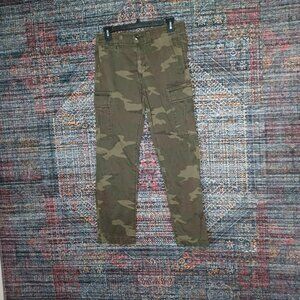 American Eagle mens slim straight camo cargo pants 28x28